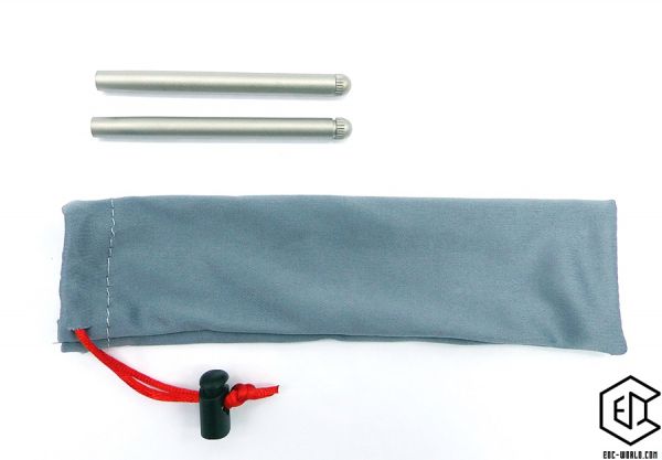 Essstäbchen zerlegbar Titan
